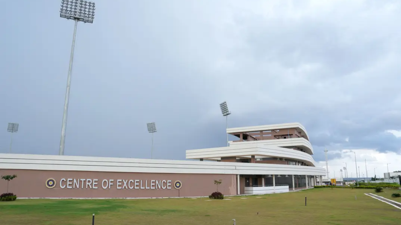 BCCI Centre of Excellence cricket training facility in Bengaluru, India