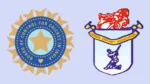 BCCI and Odisha Cricket Association logos displayed side by side.