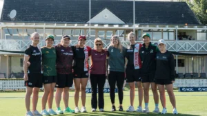 Women cricketers and coaches gather in New Zealand following the announcement of the largest-ever Pathway to Performance cohort.
