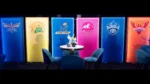 SA20 Season 5 team logos displayed during the player retention and pre-signing announcement event, featuring Durban's Super Giants, Joburg Super Kings, MI Cape Town, Paarl Royals, Pretoria Capitals, and Sunrisers Eastern Cape.