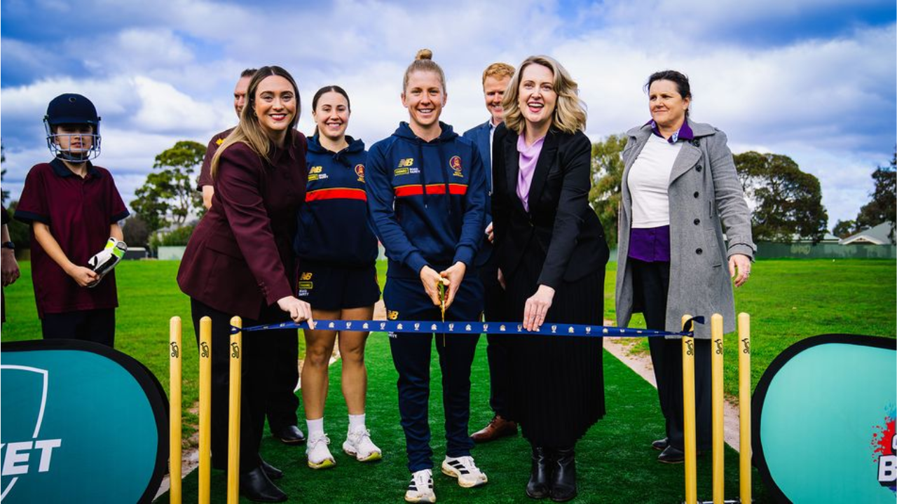 SACA unveils its 100th Places to Play cricket pitch at The Heights School.