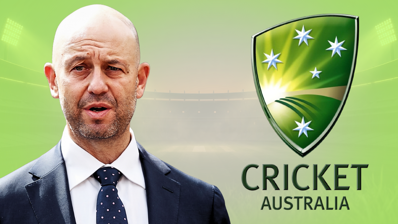 Todd Greenberg with Cricket Australia logo
