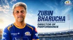 Zubin Bharucha, Director of Performance for Mumbai Indians