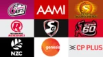Logos of Canada Super60 sponsors and cricket partners, including Sydney Sixers, Perth Scorchers and Melbourne Renegades
