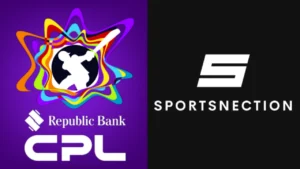 Republic Bank CPL and Sportsnection logos