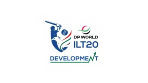 DP World ILT20 Development cricket tournament logo