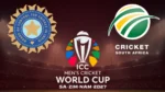 ICC Men’s Cricket World Cup 2027 logo alongside BCCI and Cricket South Africa logos