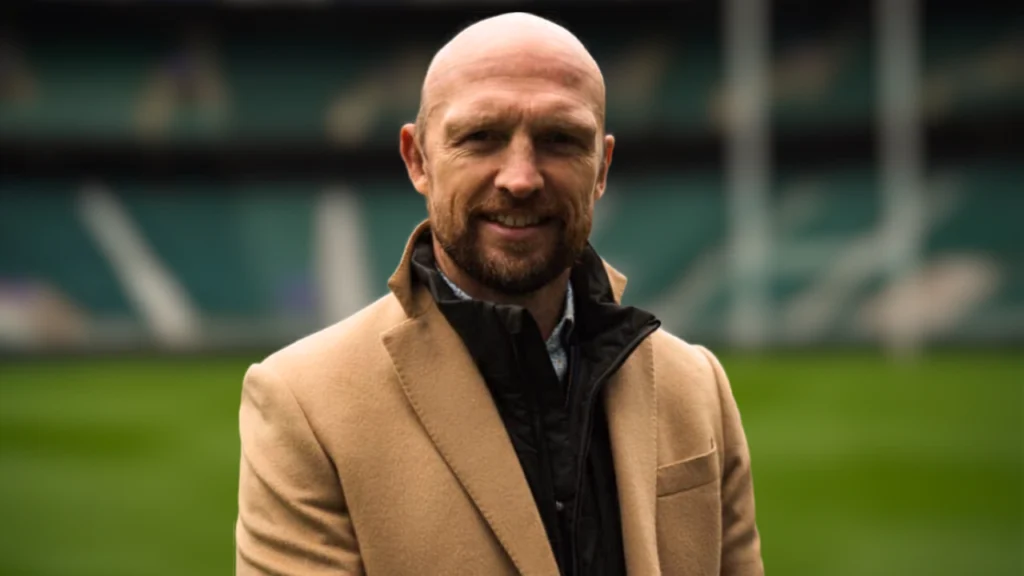 Matt Dawson pictured at a sports stadium