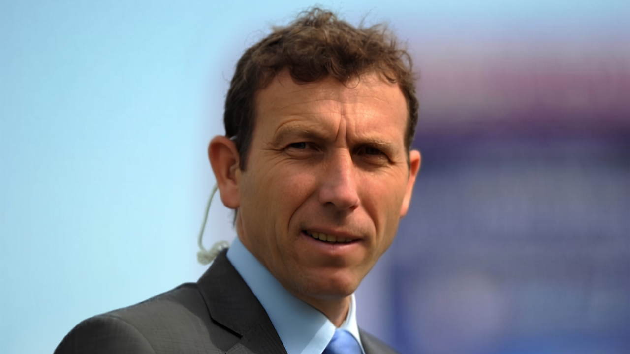Former England cricketer and cricket commentator Michael Atherton.