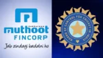 Muthoot Fincorp and BCCI logos