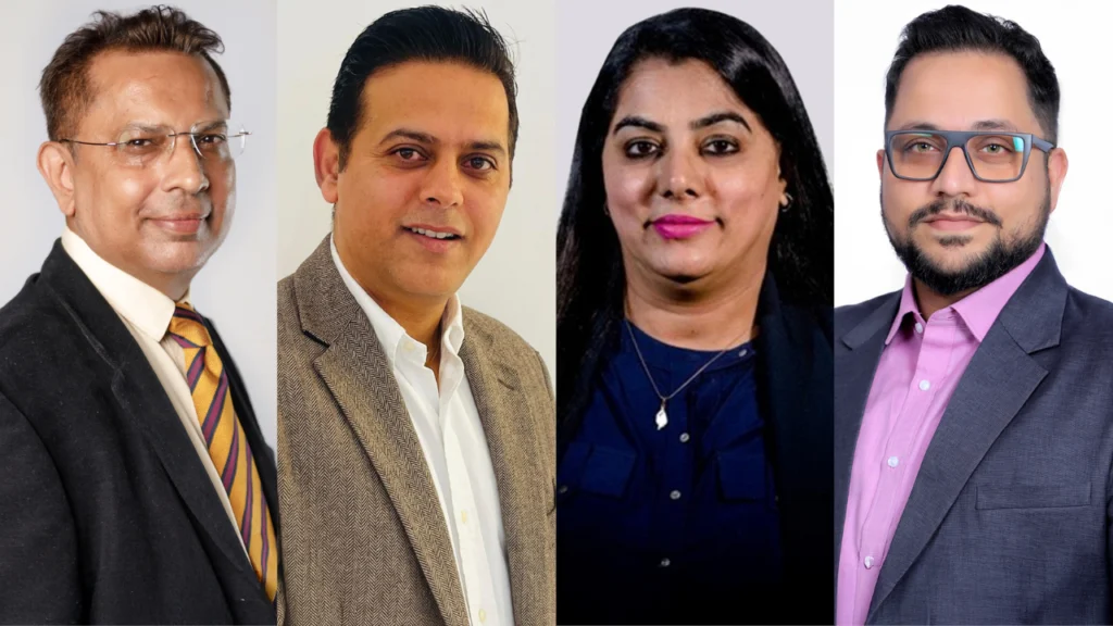 Rohit Saxena, Sachin Jaggi, Sangeeta Menezes and Akhil Dua