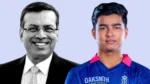 Sanjiv Goenka and young Indian cricketer Vaibhav Sooryavanshi pictured side by side