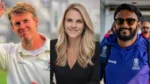 Steven Patterson, Donna Hall and Vihaan Murali pictured together in a composite image