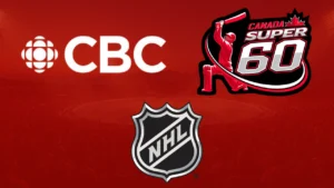 Canada Super 60, CBC and NHL logos