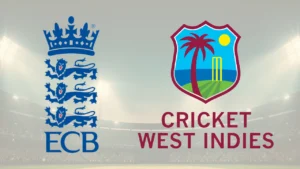 England and Wales Cricket Board and Cricket West Indies logos