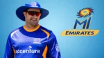 Mark Boucher with MI Emirates logo