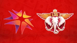 RPSG Group and Lucknow Super Giants logos