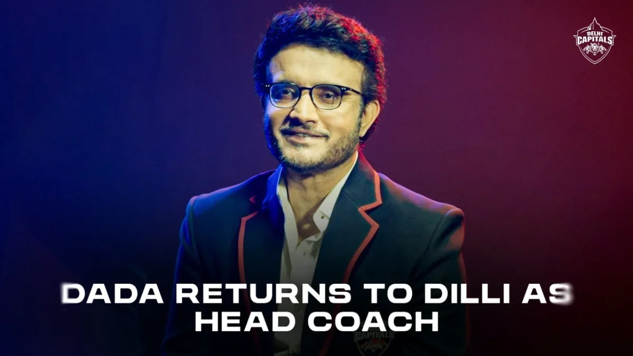 Sourav Ganguly takes over as head coach of Delhi Capitals